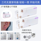 MHFDO老鳳凰999三代打耳洞神器一次性穿耳器耳洞耳釘女打孔器穿孔耳釘 經(jīng)典白鉆鋼色一對
