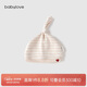 babylove新生兒胎帽純棉春秋款護(hù)囟門帽彩棉嬰兒氣門帽初生兒滿月寶寶帽子