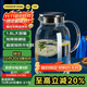 炊大皇 1.8L大容量夏日解暑冷水壺 耐熱防爆玻璃杯 水果茶壺白開水杯