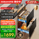 老板（Robam）消毒柜XB710A家用105L雙層三抽大容量嵌入式碗筷柜紫外線殺菌二星級(jí)母嬰級(jí)消毒碗柜 二星級(jí) 105L 0臭氧純物理殺菌+XB710A