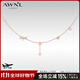 AWNL達拉木馬北歐M隕石項鏈女小眾輕奢時(shí)尚飾品送女友生日禮物 【品牌禮盒】達拉木馬項鏈