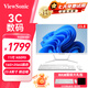 優(yōu)派（ViewSonic） 23.8英寸 商務(wù)家用高清辦公一體機(jī)臺(tái)式電腦 超薄微邊 23.8'‘ 11代N5095+16G+512G白 優(yōu)派23.8寸一體機(jī)