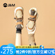 快樂瑪麗（J&M）雪地靴女2024冬季新款短筒靴加絨保暖女靴時裝皮毛一體棉鞋女東北 駝色【經(jīng)典爆款 雪地暢行】 36 230mm