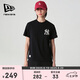 NEW ERA紐亦華MLB短袖男女同款夏季運動(dòng)T恤情侶NY圓領(lǐng)短袖13086597-XL