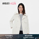 AIGLE艾高春夏GORE-TEX防風(fēng)防雨透汽戶外休閑夾克風(fēng)衣上衣女士外套 奶米白色 Q2152 M 38 (165/88A)