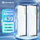 銘瑄（MAXSUN）32GB(16GBX2)套裝 DDR4 3600 臺(tái)式機(jī)內(nèi)存條 W4白獵鷹系列馬甲條 CL16海力士顆粒