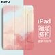 zoyu iPad mini7保護殼2024款適用于蘋(píng)果平板迷你7保護套8.3英寸mini6磁吸搭扣雙面夾彩繪 晴空櫻 mini7/6【8.3英寸】