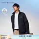 TOMMY HILFIGER【戶外防水】冬季男裝通勤可收納帽休閑運(yùn)動(dòng)軟殼夾克外套78J8340 深藍(lán)色 FAP M （推薦：135-150斤）
