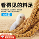 olevo谷穗谷子穗小米穗鸚鵡倉鼠糧食天然麥穗鳥食飼料虎皮玄風(fēng)牡丹玩具 麥穗【6束】