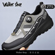 Walker Shop正品男鞋夏季新款運(yùn)動(dòng)休閑鞋男舒適軟底減震跑步鞋百搭網(wǎng)面登山鞋 灰色 【品牌男鞋 空運(yùn)速達(dá)】 42