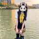 派吉鯊向日葵jk制服日系學(xué)院風(fēng)百褶裙格裙校供感毛衣襯衫短裙套裝女 四件-黑色馬甲+襯衫+向日葵+金色 XS