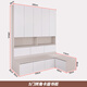 孟揚轉(zhuǎn)角卡座沙發(fā)組合書柜書桌一體靠墻客廳家用落地書架收納儲物柜子 5門轉(zhuǎn)角卡座書柜