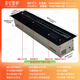 余憶3D霧化壁爐嵌入式仿真火焰加濕器家用電子壁爐裝飾定制智能加水 1.0米304不銹鋼/進口芯/7色火焰
