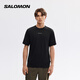 薩洛蒙（Salomon）男款 戶(hù)外運(yùn)動(dòng) 都市風(fēng)尚山野型格短袖T恤AMPHI POWER DRY SS 黑色C24092 L