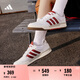 adidas ENTRAP美式校園風運動板鞋男女少年感復古籃球鞋阿迪達斯 白色/紅色   38