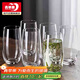 青蘋(píng)果水晶玻璃玻璃杯525ml六只裝 高款果汁杯牛奶杯啤酒杯茶水杯 