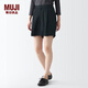 無印良品（MUJI）女式 萊賽爾纖維 短褲 褲子 休閑褲 夏天 女裝 BEC11C3S 黑色 S