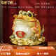 RWTW全銅三足金蟾擺件工藝品辦公室聚財裝飾店鋪公司開業(yè)禮物禮品 YQ全銅金蟾