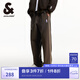 杰克·瓊斯（JACK&JONES）男裝NBA聯(lián)名款凱爾特人隊(duì)秋季字母刺繡寬松衛(wèi)褲長褲男款22511D003 黑橄欖E06 常規(guī) 31 175