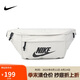 耐克NIKE 王一博同款 中性腰包  休閑包 BA5751-072淺骨色大號(hào)