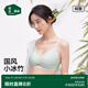 松山棉店【小冰竹】涼感薄荷文胸國(guó)風(fēng)透氣無(wú)痕性感蕾絲穿搭 薄荷綠（薄荷曼波風(fēng)） L
