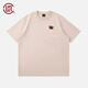 CLOT CLOTTEE by CLOT 口袋猴子蜜桃冰茶短袖T恤 涼感防曬速干 粉色 M