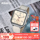 菲都狄都（Fido Dido）學(xué)生手表女士初高中考試石英表男生日禮物送小孩小眾腕表FD2359 柔光米白