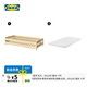 宜家（IKEA）UTAKER于托克疊床松木現(xiàn)代簡(jiǎn)約單人床多功能床北歐風(fēng) 疊床+椰殼纖維床墊X2