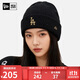 NEW ERA針織帽MLB帽子紐亦華毛線(xiàn)帽男女秋冬LA保暖棉帽60284986