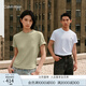 Calvin KleinJeans25春夏男女情侶休閑簡約ck字母純色純棉針織短袖T恤4RAB200