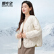 雪中飛輕薄羽絨服女士春秋季短款簡(jiǎn)約修身時(shí)尚鴨絨防寒保暖羽絨衣外套