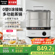 松下（Panasonic）【國家補貼】蒸汽鍋家用多功能電蒸鍋不銹鋼電燉鍋燉蒸煮一體蒸蟹器大容量多層蒸箱無涂層NF-ST1 猛火鎖鮮蒸【0涂層不銹鋼】NF-ST1