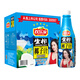 歡樂(lè )家椰子汁1kg*6瓶 果肉椰汁椰肉生榨果汁植物蛋白飲料 家庭必囤