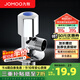 九牧（JOMOO）角閥加厚全銅冷熱水器馬桶家用加長三角閥八字閥止水閥門開關(guān) 單只（冷角閥）
