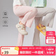 笛莎童裝女童褲子2025夏季女寶涼感微喇褲 蜜桃粉 130
