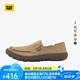 CAT卡特一腳蹬船鞋25夏季新品男士低幫輕便帆布鞋P726716O1EMC29/08 棕黃色 42