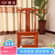 勁飛  紅木家具緬甸花梨（學(xué)名：大果紫檀）小燈掛椅 小靠背椅 實(shí)木餐椅 家用椅子 聚寶雅