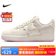 耐克NIKE緩震板鞋女空軍一號 AIR FORCE 1運動鞋HV5992-111白粉37.5