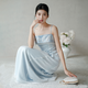 初蟬衣事新中式國風(fēng)外披女2025夏季新款優(yōu)雅氣質(zhì)靈動(dòng)薄紗刺繡流蘇開(kāi)衫上衣 吊帶裙(月白藍) S （現貨）