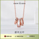 周大生三環(huán)小蠻腰項(xiàng)鏈純銀女生輕奢小眾鎖骨鏈高級(jí)感首飾生日禮物