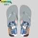 洛之潮貓和老鼠人字拖男女夏季卡通室內室外防滑耐磨夾拖潮流情侶涼 灰色718-02 36-37