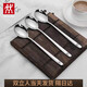 雙立人（ZWILLING）德國304不銹鋼勺子長(cháng)柄韓式家用吃飯大湯勺調羹大圓勺湯匙 304韓式勺子 3支【散裝】