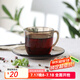 DURALEX多萊斯 法國進(jìn)口鋼化玻璃 茶杯咖啡杯碟套裝 咖啡色220ml*1