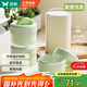 雙槍保溫飯盒高硼硅玻璃內(nèi)膽可微波爐加熱上班族學(xué)生便攜餐盒兩件套