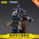 暗源JOYTOY暗源戰錘40K 極限戰士原鑄連長(cháng)帕托利亞斯-科沃爾 可動(dòng)人偶 U團連長(cháng)裝備大師級重型爆矢槍