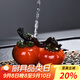 祥業(yè) 茶寵擺件變色柿子精品創(chuàng  )意茶具配件感溫遇水變色茶玩可養 茶臺茶盤(pán)功夫茶具裝飾品 變色茶寵-好柿成雙(紅)