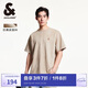 杰克·瓊斯（JACK&JONES） 春季時尚百搭潮流行舒適簡約羅紋圓領(lǐng)字母短袖t恤男裝225101068