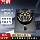 萬(wàn)科嵌入式燃氣灶節能猛火灶燃氣雙灶定時(shí)灶天然氣灶九腔鴛鴦灶燃氣灶爐具大火力灶具臺嵌兩用液化氣灶 【單眼灶】玻璃九腔+熄保 熱銷(xiāo)款 天然氣