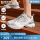 探路者休閑鞋情侶透氣防滑運(yùn)動(dòng)跑步鞋 戶外抓地徒步登山鞋TFRRBM81720