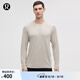 lululemon丨Metal Vent Tech 男士運(yùn)動(dòng)長(zhǎng)袖 T 恤 LM3FEPS 稀釋洗滌罩灰 M
